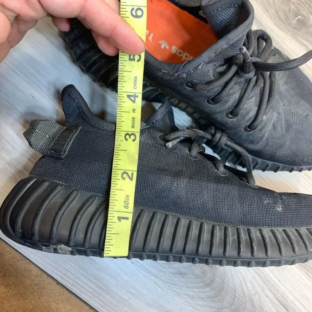 Adidas Yeezy Boost 350 v2 Mono Cinder Kanye West Black Men Sneaker Size 5.5 38 - Picture 16 of 16
